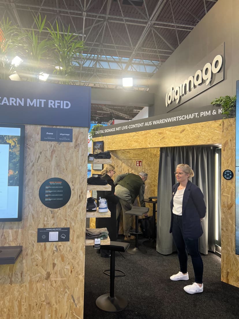 digimago booth at EuroShop