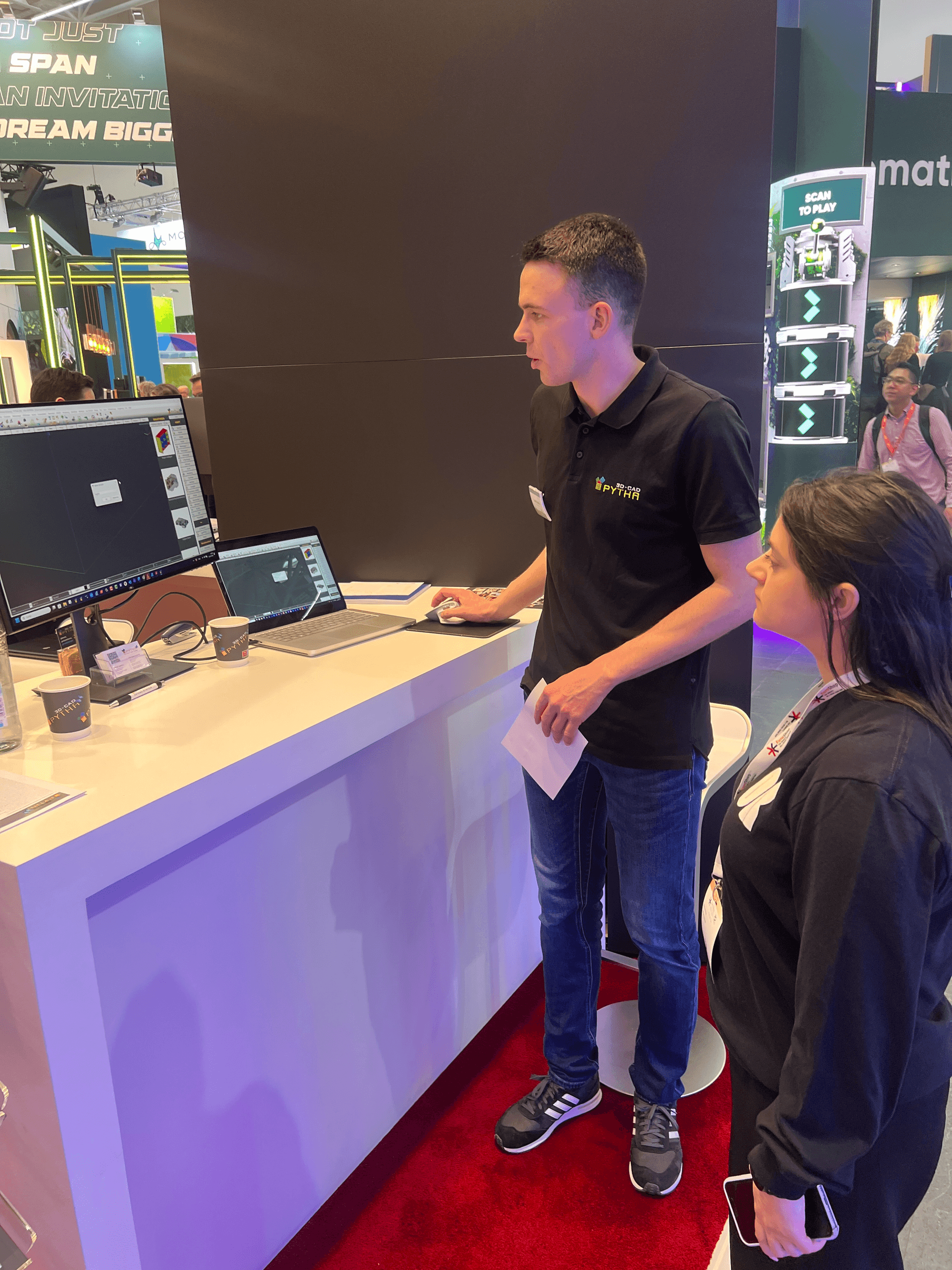 Pytha 3D retail store visualization