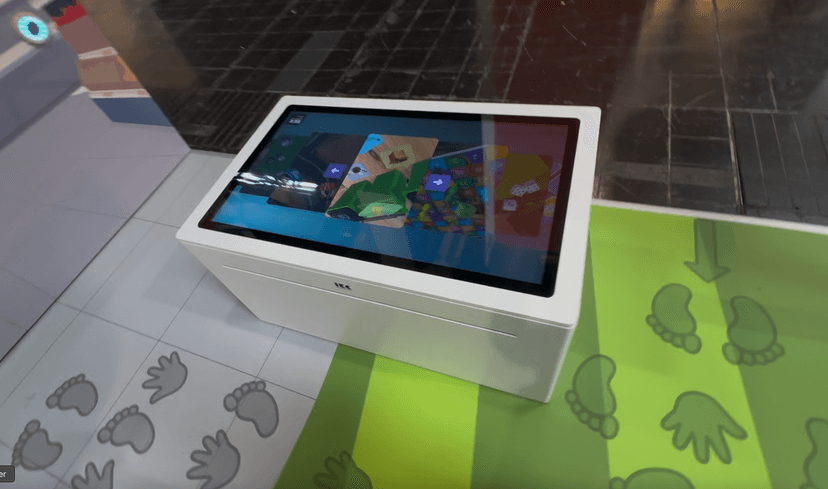 IKC touchscreen game table for kids
