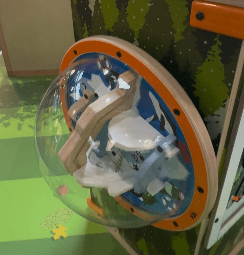 IKC interactive globe tactile element