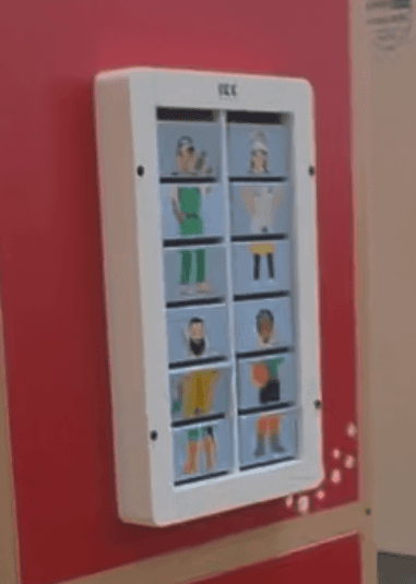 IKC wall-mounted character display module